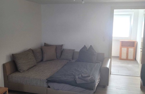 Bad Laasphe Apartment | Vacation apartment for 3 people with garden view