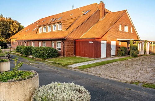 Jaderaltendeich Apartment | Vacation apartment "Günthers Deichstube" with shared terrace