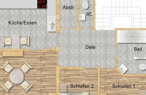 Lierschied Apartment | Vacation apartment "Im Blauen Ländchen" with Garden, Balcony, Barbecue and Wi-Fi