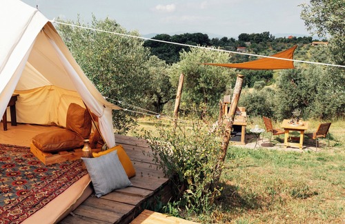 Roccastrada House | Vacation close to nature in fully equipped tents in the olive grove in Tuscany