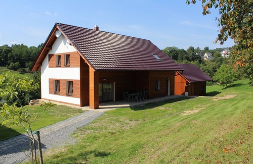 Mirova pod Kozakovem House | Vacation home Dola II in Bohemian Paradise with pool