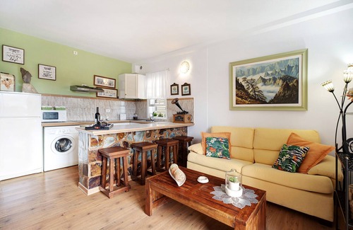 Brena Baja Apartment | Vacation Home "El Zumacal" with Sea View, Shared Pool & Wi-Fi