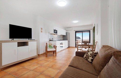 Gran Tarajal House | Vacation Home "Las Vistas" with Sea View, Private Terrace & Wi-Fi