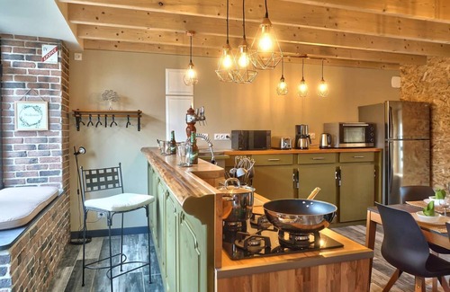 Saint-Fiacre House | Vacation home "Le Bois Meur" between forest and sea