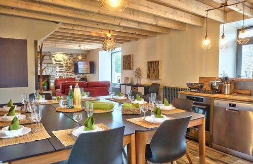 Saint-Fiacre House | Vacation home "Le Bois Meur" between forest and sea