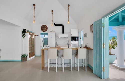 Corralejo Villa | Vacation Villa 'Orange Light with Private Pool' with Sea View, Wi-Fi and Air Conditioning