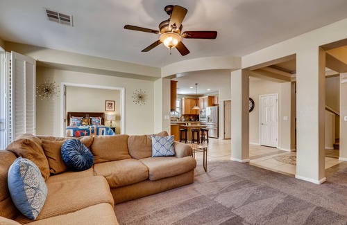 North Las Vegas House | Vegas Themed 6BR · Game Room · 2 Suites · EV · Spacious Retreat For 14 Guest