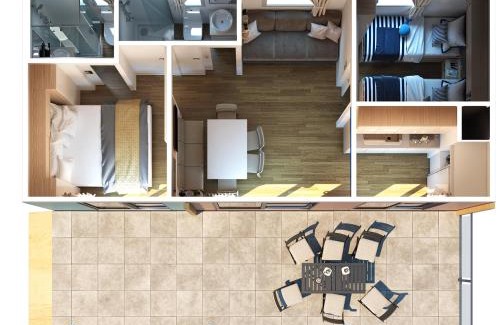 Banjol Resort | Victoria Mobilehome in Padova Premium Camping Resort