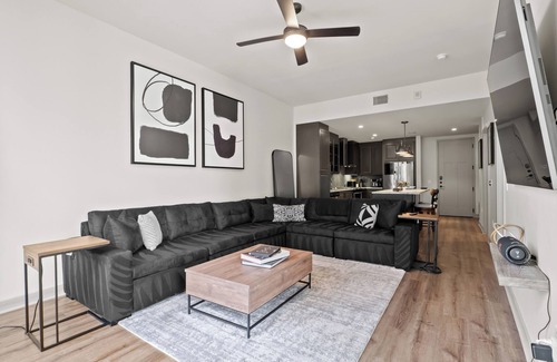 Uptown Apartment | Victory Park High Rise, By AA Center, Entire Apartment