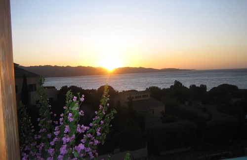 Saint-Florent Apartment | VIEW OF THE GULF OF ST. FLORENT AND AN UNFORGETTABLE SUNSET