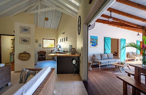 Capesterre-de-Marie-Galante Villa | Villa Coccoloba 4 air-conditioned bedrooms and a beautiful sea view with pool