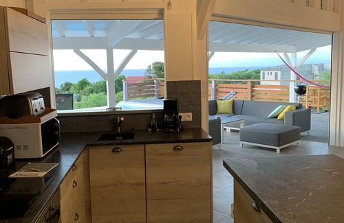 Capesterre-de-Marie-Galante Villa | Villa Coco Caline, 3 bedrooms for 6 persons, infinity pool