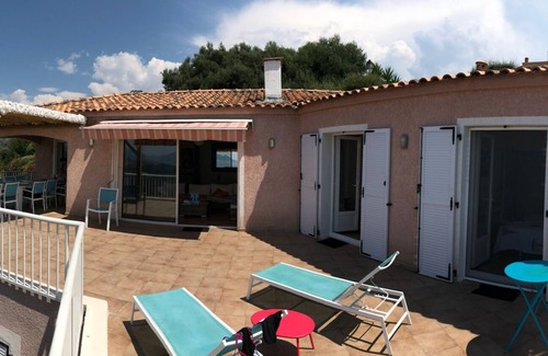 Bastelicaccia Villa | VILLA 10 PERS, SWIMMING POOL 5x10m, BEAUTIFUL SEA VIEW, NEAR BEACHES PORTICCIO & AJACCIO