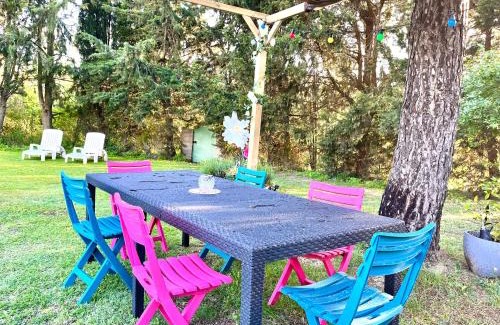 Trebes Villa | Villa 110m2, 7 pers, Jacuzzi , 3 chambres, terrain clos et arboré 2500m2