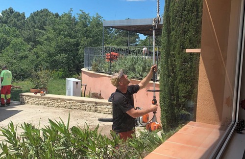 Roussillon Villa | Villa 5/6 bd sommet site Natura 2000 ocres vue 360 chaînes du Luberon et Ventoux