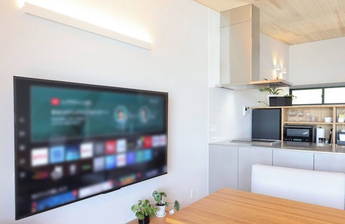 Shimonoseki House | Villa A A private lodging facility with a sauna and a panoramic view of the Kanmon Strait and Kanm/Shimonoseki Yamaguchi