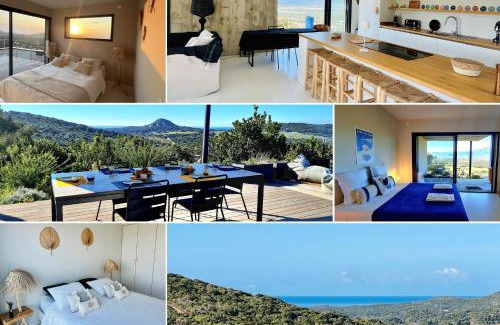 Figari Villa | Villa architecte vue mer et maquis