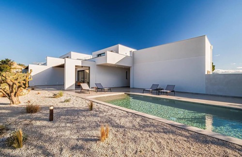 Partinico Villa | Villa Armonia: Coastal View with Private Pool