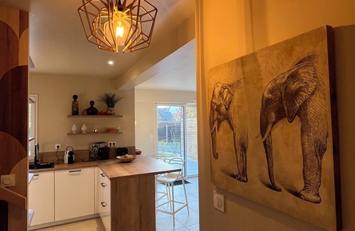 Saint-Jouan-des-Guerets House | Villa Bambou, 5 minutes from Saint-Malo, new and quiet house!