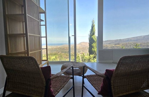 Santa Brigida Apartment | Villa bandama golf Artenara Suite-02 with sea views, Wi-Fi and air conditioning