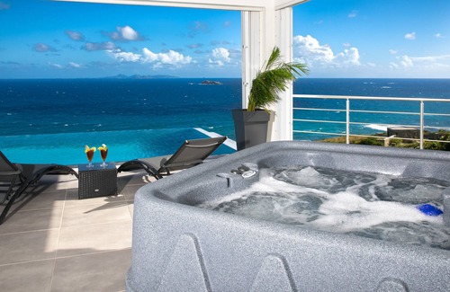 Dawn Beach Estates Villa | VILLA BEL AMOUR - INFINITY POOL- SEA VIEW