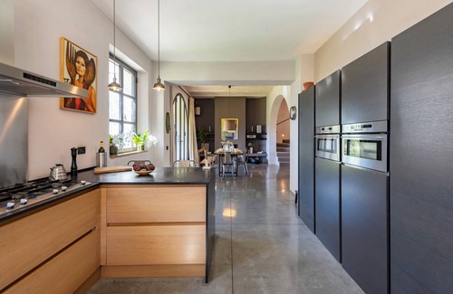 Buonconvento Villa | Villa Bergamotti | Pool, view in Tuscany Hills