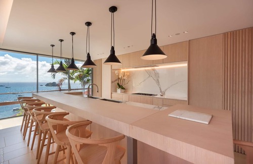 Corossol Villa | Villa Bianca | Ocean View - Located in Tropical Corossol with Private Pool