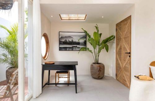 Umalas Villa | Villa Biro - Stylish 2BR Umalas Villa with AC Living Room & Rice Field Views