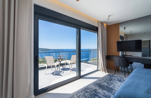 Brsecine Villa | Villa Blue Sunset - Stunning Sea View Villa with Pool near Dubrovnik