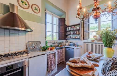 Lucca Villa | VILLA BORBONE in Pieve Santo Stefano, a Luxury Renaissance Panoramic 9 Bedrooms Retreat Villa with Private Pool