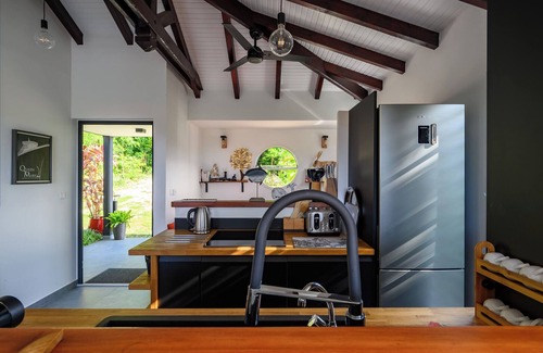 Grand-Bourg Villa | Villa Bwacajou 4-Star rated with private pool and view of the sea and Dominique