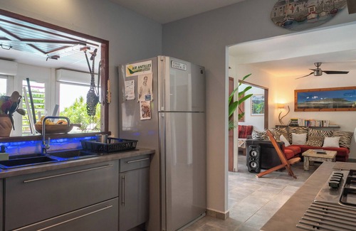 Anse-Bertrand Villa | Villa Catalunya a tropical getaway with a private pool and Caribbean charm.