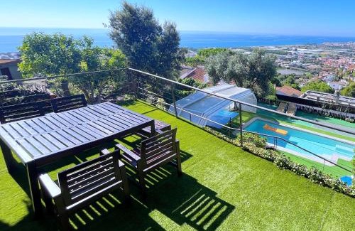 Santa Susanna House | Villa con piscina privada climatizada 29ºC