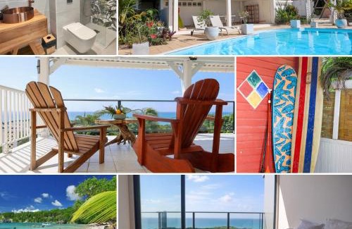 Saint Felix Villa | Villa Constellation vue Mer piscine et plage à pied