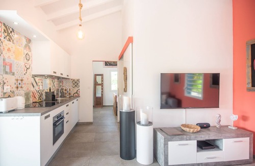 Le Moule Villa | Villa Corail Blanc 4 *, a dream view at Domaine Bonheur Indigo!