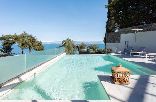 Kontokali Villa | Villa Costele with Private Sandy Beach