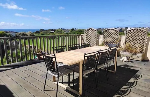 Le Conquet Villa | Villa de 4 chambres avec vue sur la mer piscine privee et jardin clos a Le Conquet