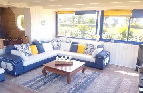 Le Conquet Villa | Villa de 4 chambres avec vue sur la mer piscine privee et jardin clos a Le Conquet