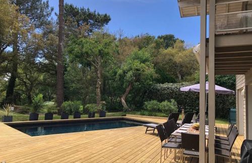 Seignosse Villa | Villa de luxe avec piscine chauffée et salle de sport - FR-1-791-10