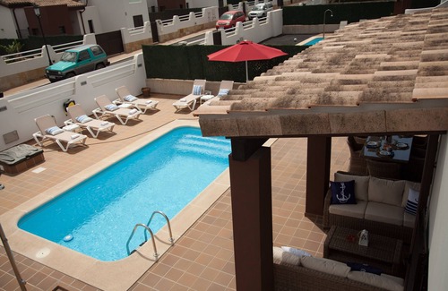 Caleta de Fuste Villa | VILLA DREAMS CALETA DE FUSTE- HEATER POOL - GOLF COURSE FUERTEVENTURA