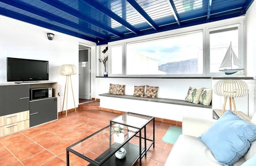 Caleta de Sebo Villa | Villa en primera linea de oceano, en La Graciosa