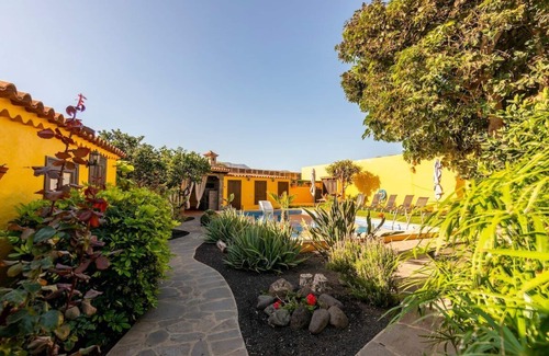 Galdar Villa | Villa Galdar Cuchufleta piscina BBQ Parking Privado