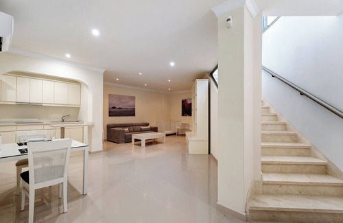 Santiago del Teide Villa | Villa 'Happy Holidays' with Sea Views, Private Pool, Garden, A/C & Wi-Fi