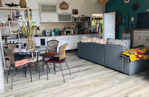 Grand-Bourg Villa | Villa Kaz à Colibri with swimming pool for a relaxing break with family or friends.