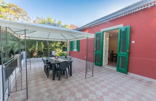 Capo Peloro Villa | Villa Labruto - Air and Fire Apartment with exclusive terrace and garden.