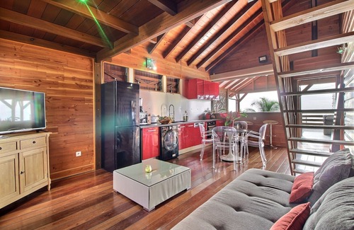 Vieux-Habitants Villa | villa lagalante sea view upstairs for 4 spa