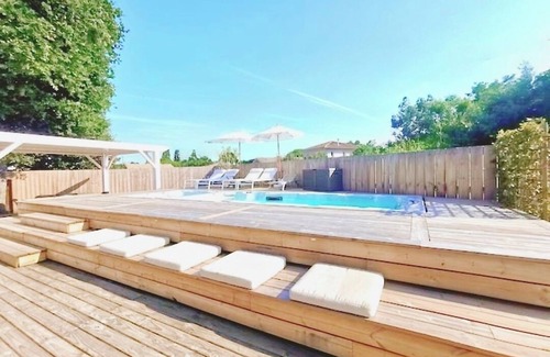 Lege-Cap-Ferret Villa | Villa Lege Cap Ferret Avec Piscine et Spa, à 5 Minutes de la Plage !