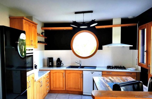 Sibiril House | Villa LES TAMARIS pool 4 bed sea beach