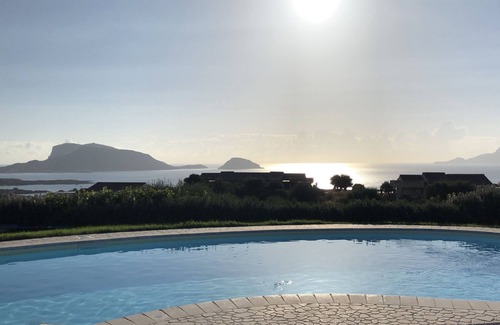 Golfo Aranci Villa | Villa Madre, detached villa with private pool and spectacular sea views