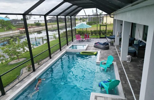 Pelican Villa | Villa Mangifera with Salt Water Pool & Spa, EV-Loading